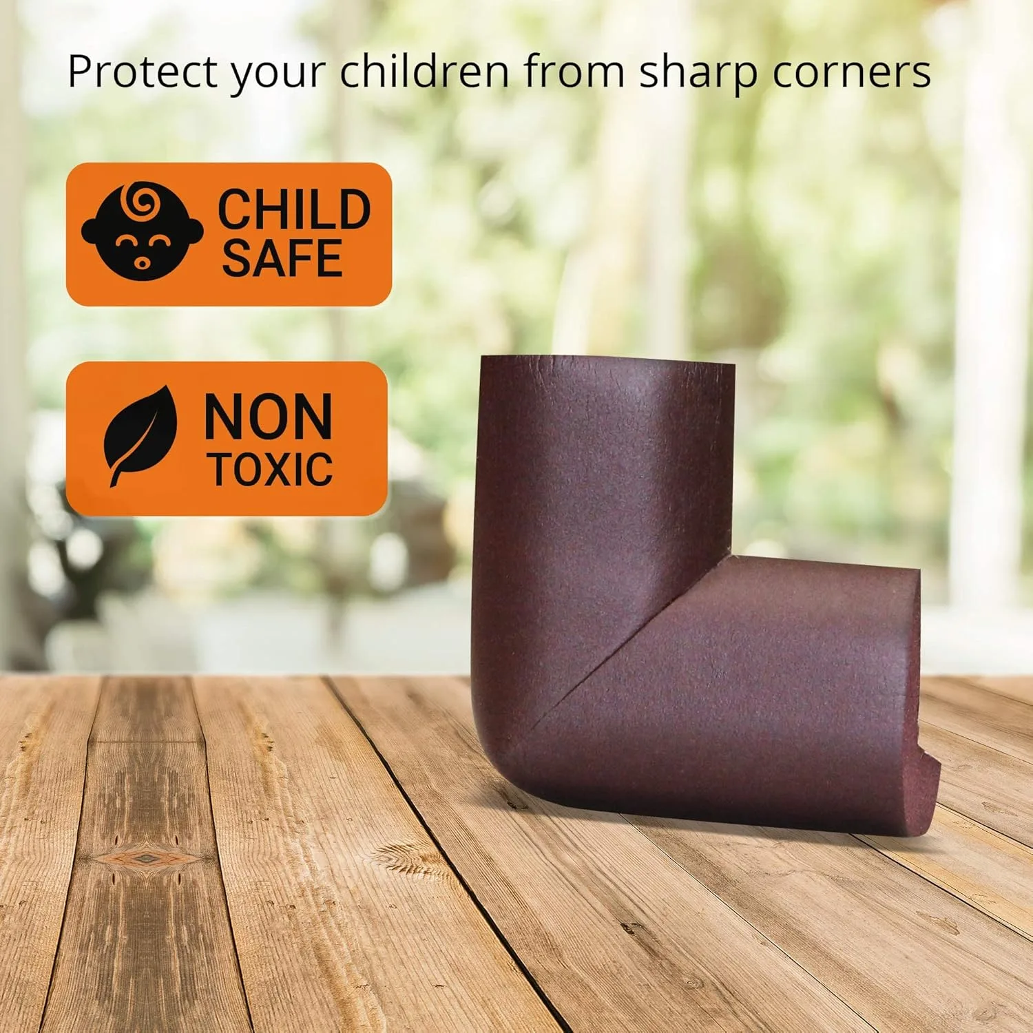 In-Depth Review: best baby corner guard - AMAZARA Baby Corner Guards – Pre-Taped Safety Edge Protectors for Furniture | Childproof Foam Cushions wit 5 AMAZARA Baby Corner Guards - view 4