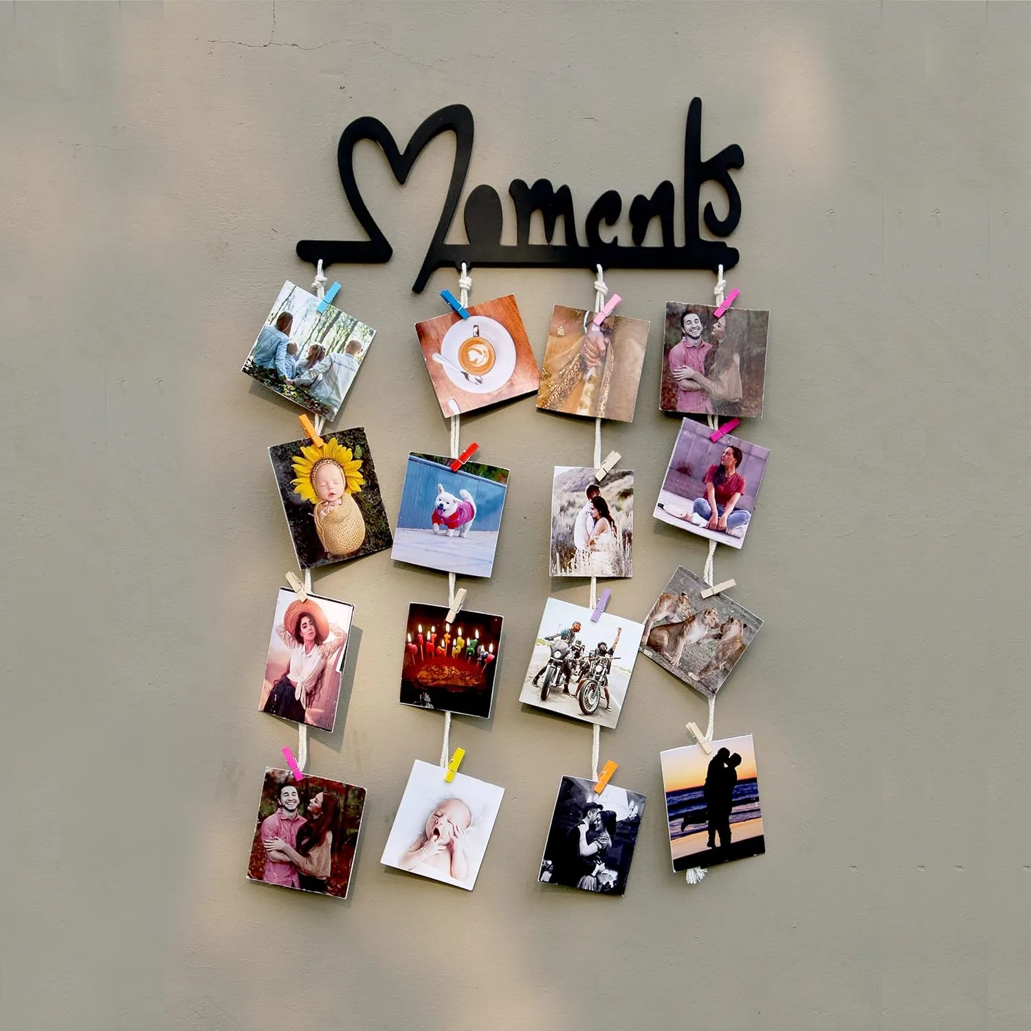 best hanging photo display - Vah Wood Hanging Photo Display 5 Vah Wood Hanging Photo - view 5