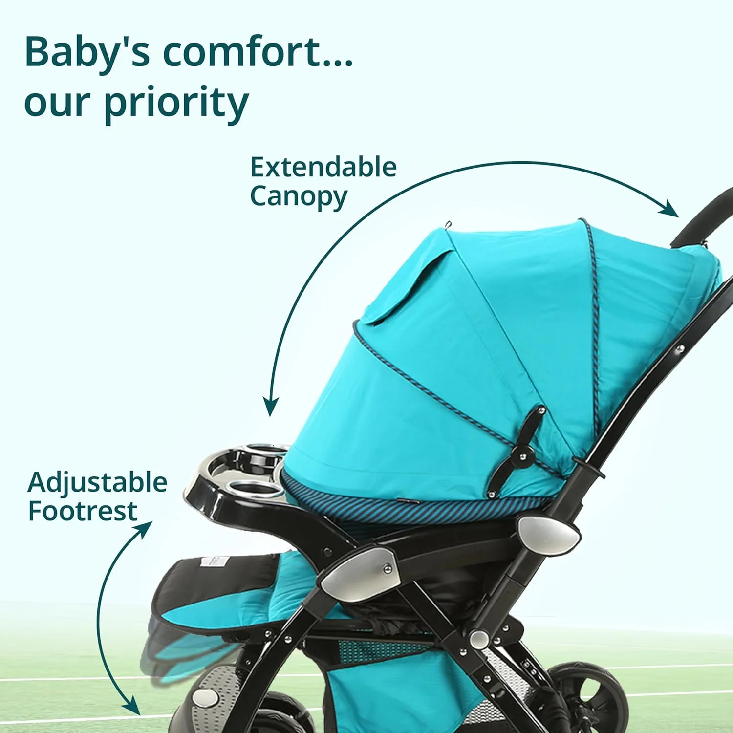 LuvLap Galaxy Baby Strolle - view 2