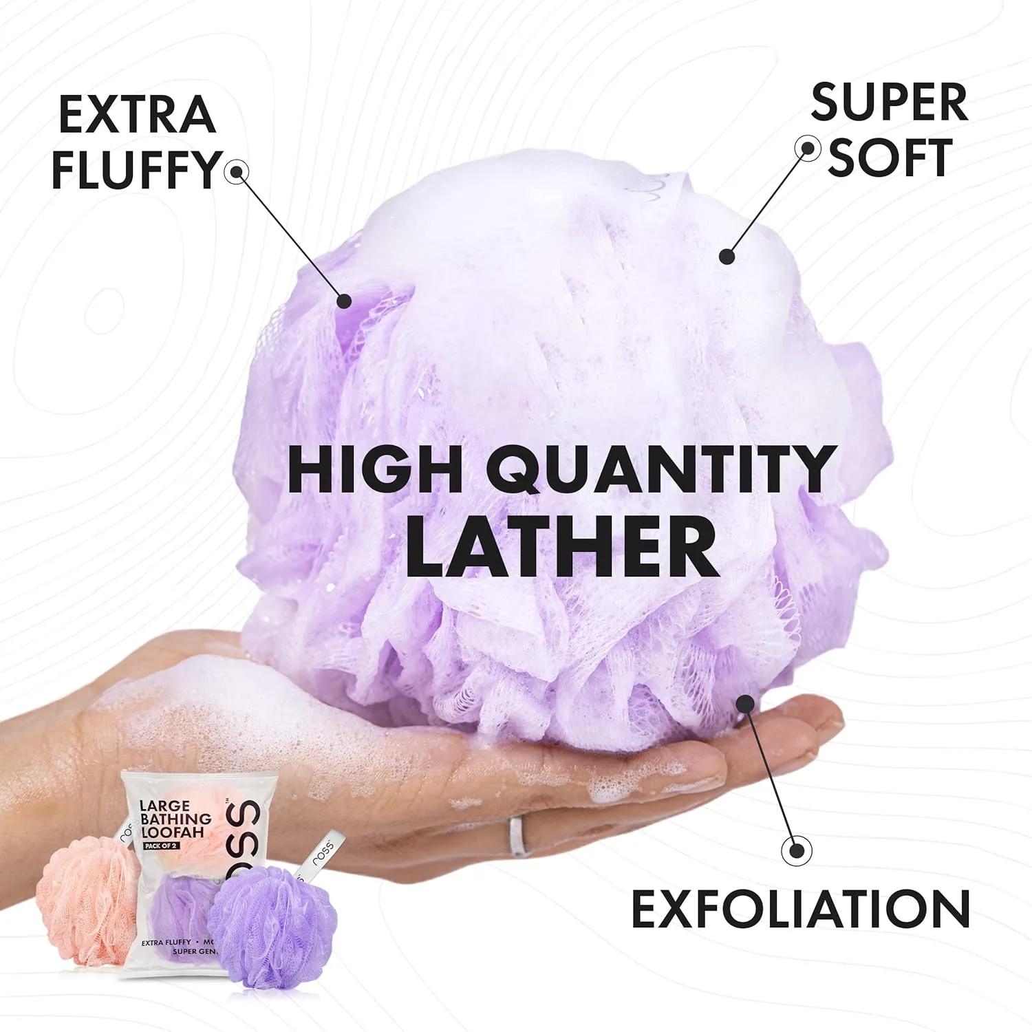 Ross Large Bath Loofah S - view 4