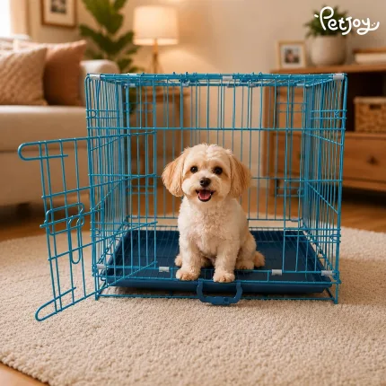 PETJOY Foldable Metal Dog - view 2