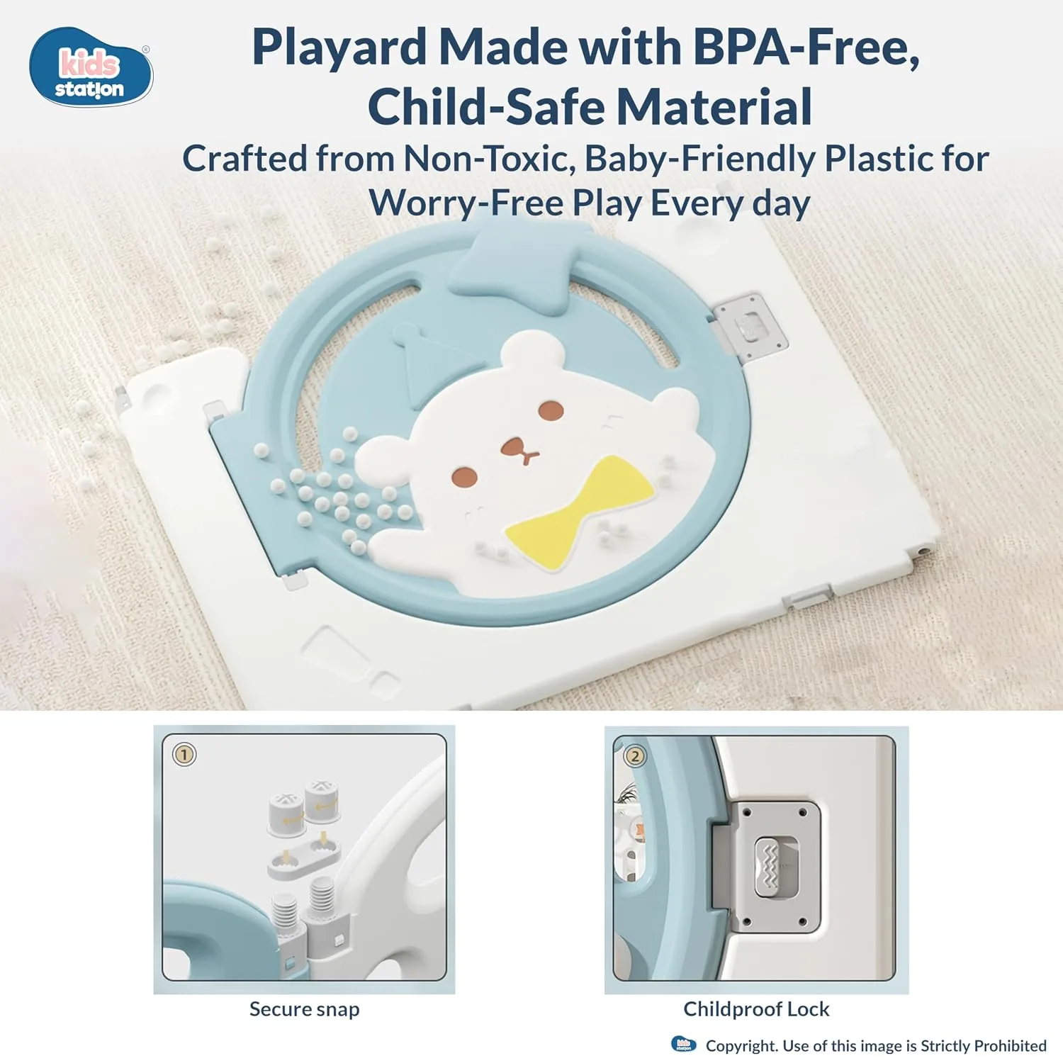 Kids Station Blue Bear L - view 9