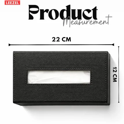 LEEZEL| Tissue Box Holder w - view 2