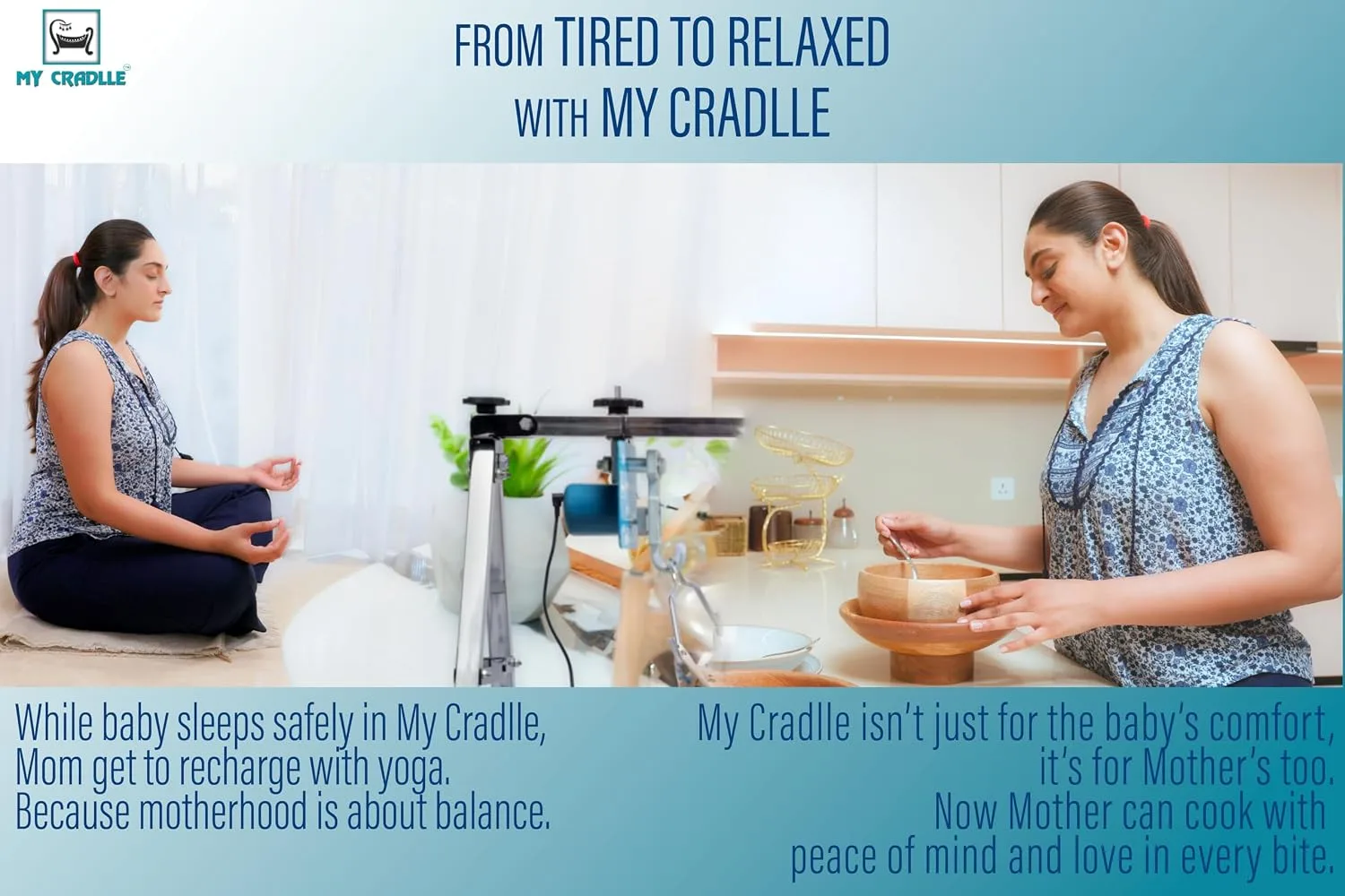 In-Depth Review: best baby cradle wooden - My Cradlle Automatic Baby Cradle Swing Kit for Traditional Jhula | Heavy-Duty Metal, Adjustable Speed, Shoc 9 My Cradlle Automatic B - view 8
