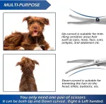 Upwards Curved Dog Grooming - view 4