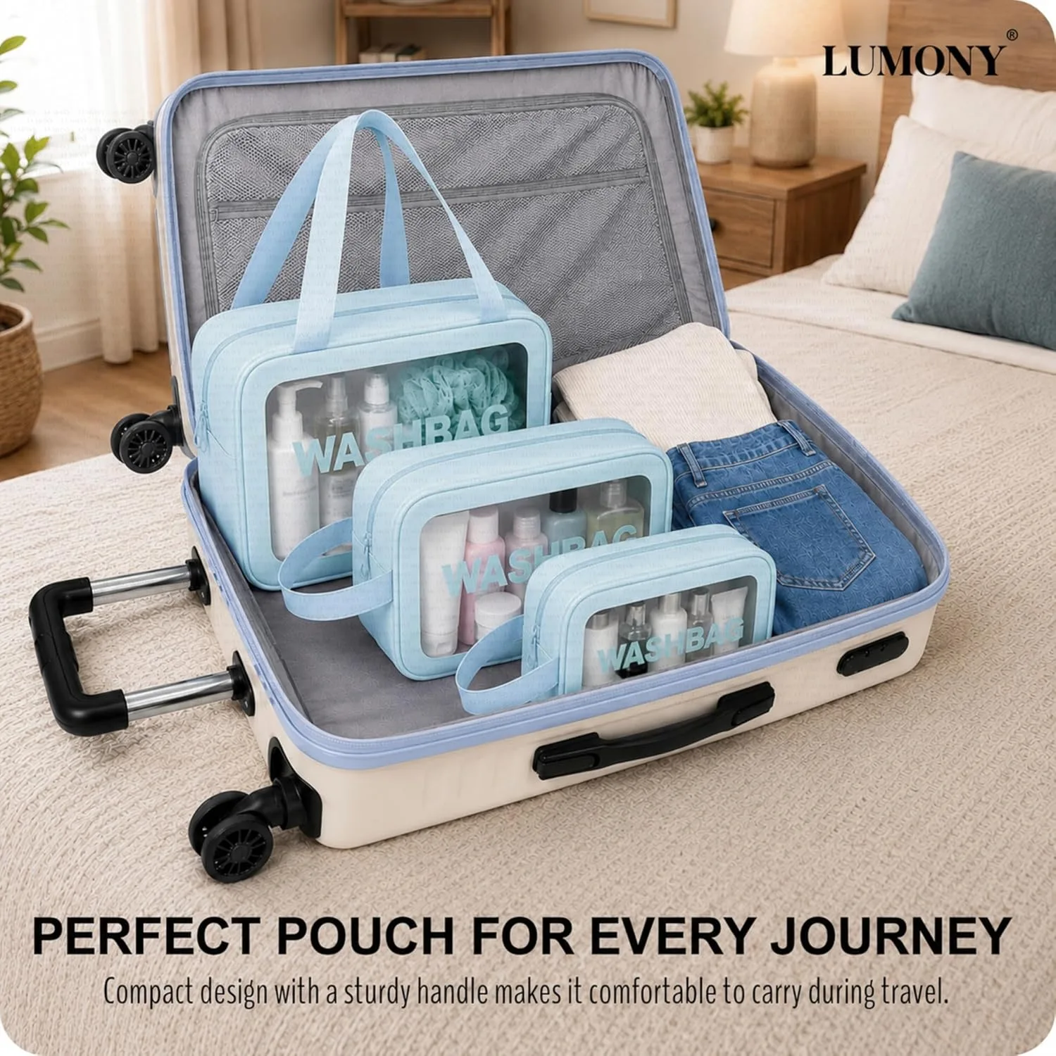 LUMONY® Makeup Pouch Bag PV - view 4
