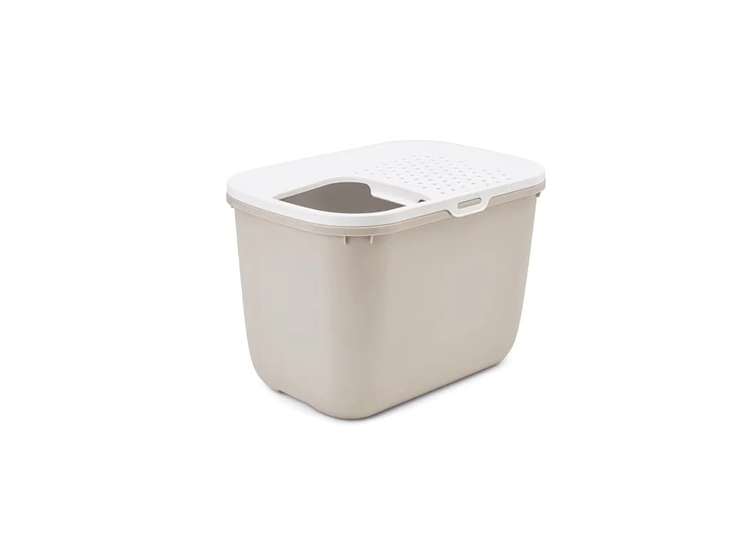 In-Depth Review: best cat litter box - Savic Hop in Modern Cat Litter Tray, Mocca 3 Savic Hop in Modern Cat L - view 2