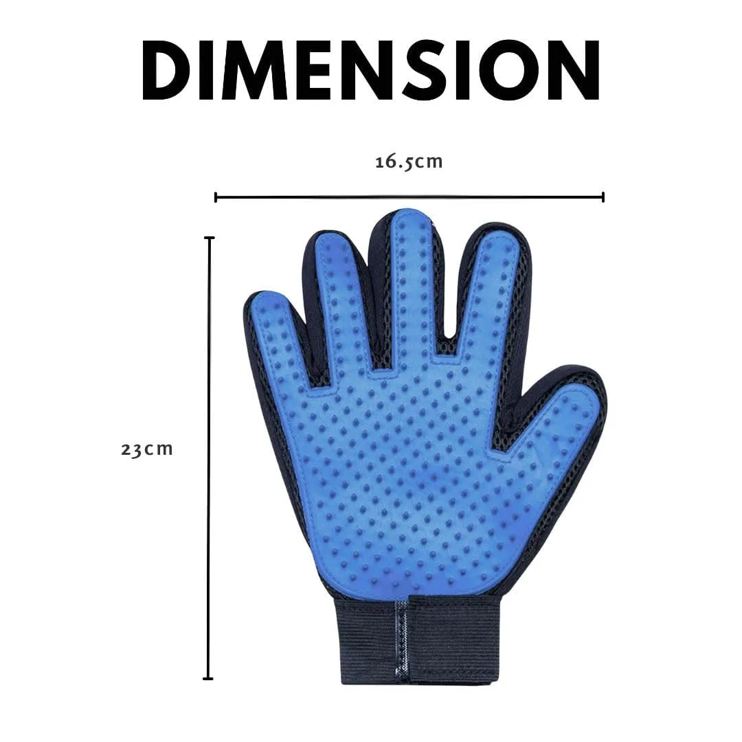 In-Depth Review: best pet grooming gloves - Dog Deshedding Self-Cleaning Grooming Glove for Pet Bathing & Massaging – Soft Rubber pet Hand Glov 3 Dog Deshedding Self-Cle - view 2