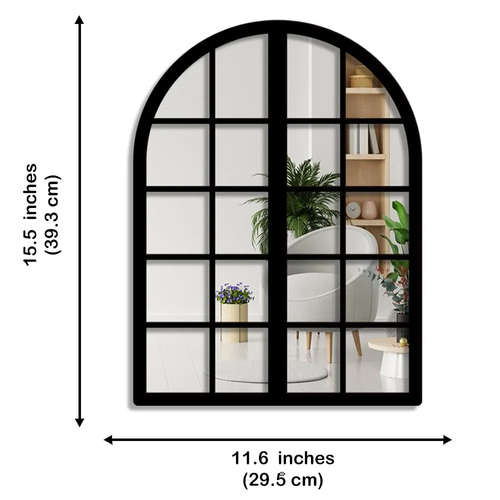 In-Depth Review: best mirror wall decor - Sehaz Artworks Mirror Jharokha Wall Decor Items for Living Room – 40×30 CM | | best mirror wall d 4 Sehaz Artworks Mirror Jha - view 3