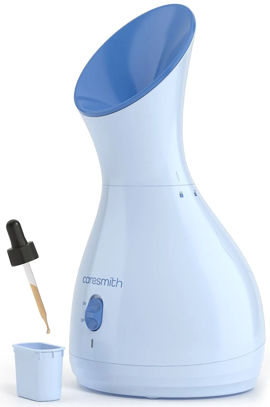 In-Depth Review: best face steamer machine - CARESMITH 2 In 1 Face Steamer + Steamer For Cold & Cough | 16 Mins Of Natural Steam With 170Ml Large 1 best face steamer machine