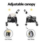 Cature 4-Wheel Pet Strolle - view 3
