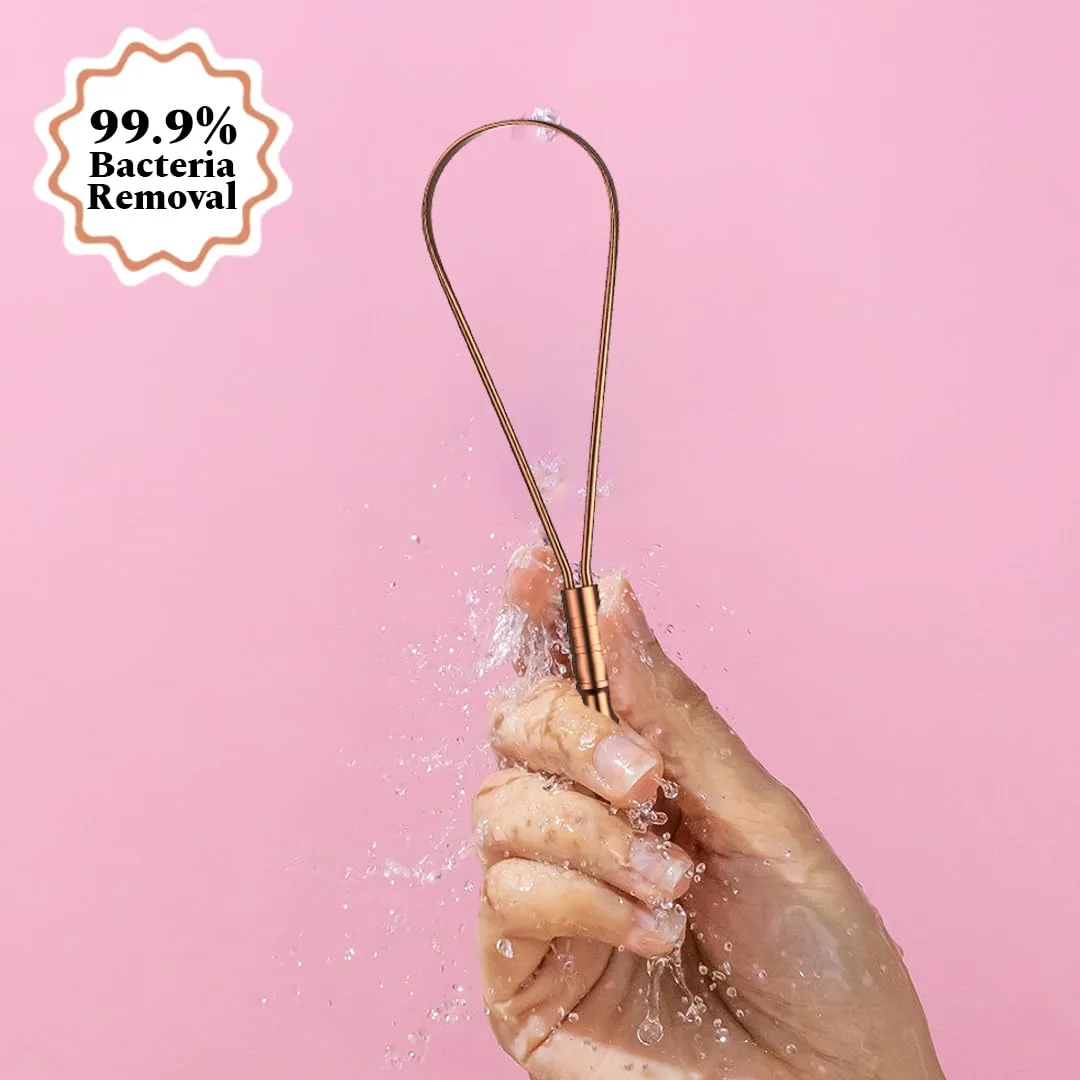 In-Depth Review: best tongue cleaner - Perfora Copper Tongue Cleaner for Men and Women | For Fresh Breath & Bacteria Removal | Improved Taste Sen 9 Perfora Copper Tongue Clean - view 8