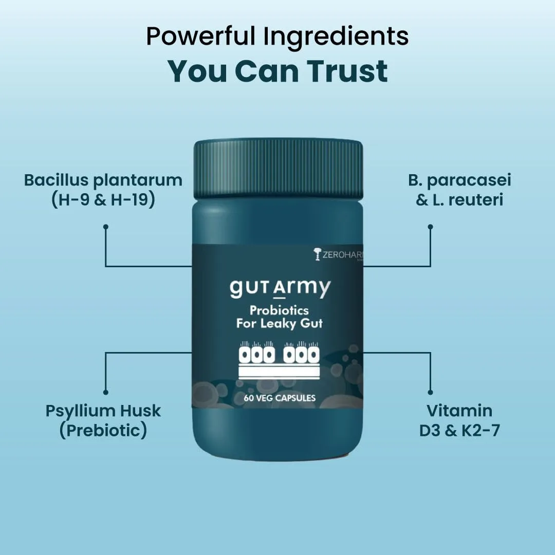 ZEROHARM Gut Army Probiotics - view 3