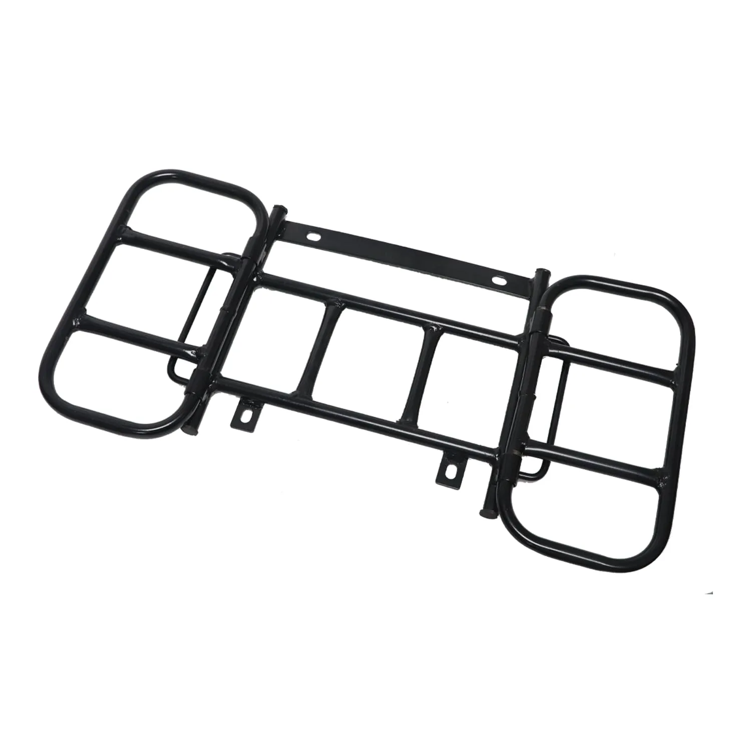 In-Depth Review: best bike luggage carrier - TVS Side Saddle Stay for XL 100 |Butterfly/Bag Mounting Heavy Duty Metal Compact Carrier|180� Opening F 5 TVS Side Saddle Stay fo - view 4