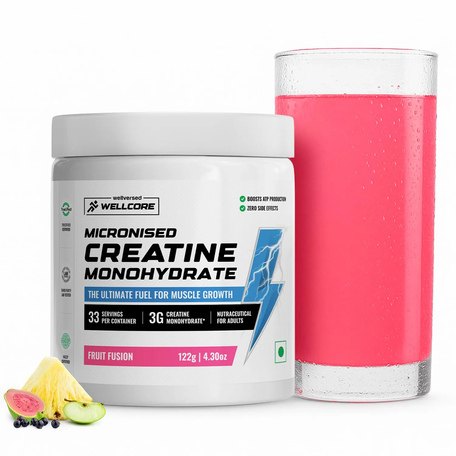 In-Depth Review: best creatine monohydrate - Wellcore Pure Micronised Creatine Powder (33 Servings, Fruit Fusion) 1 best creatine monohydrate