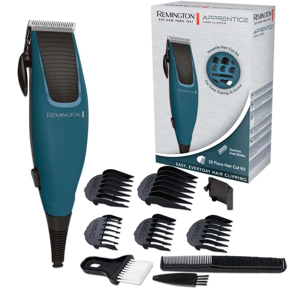 In-Depth Review: best hair clipper men - Remington Apprentice Hair Clipper Hair Trimmer HC5020 | Professional Corded Grooming Kit with Advanced Self-S 2 best hair clipper men