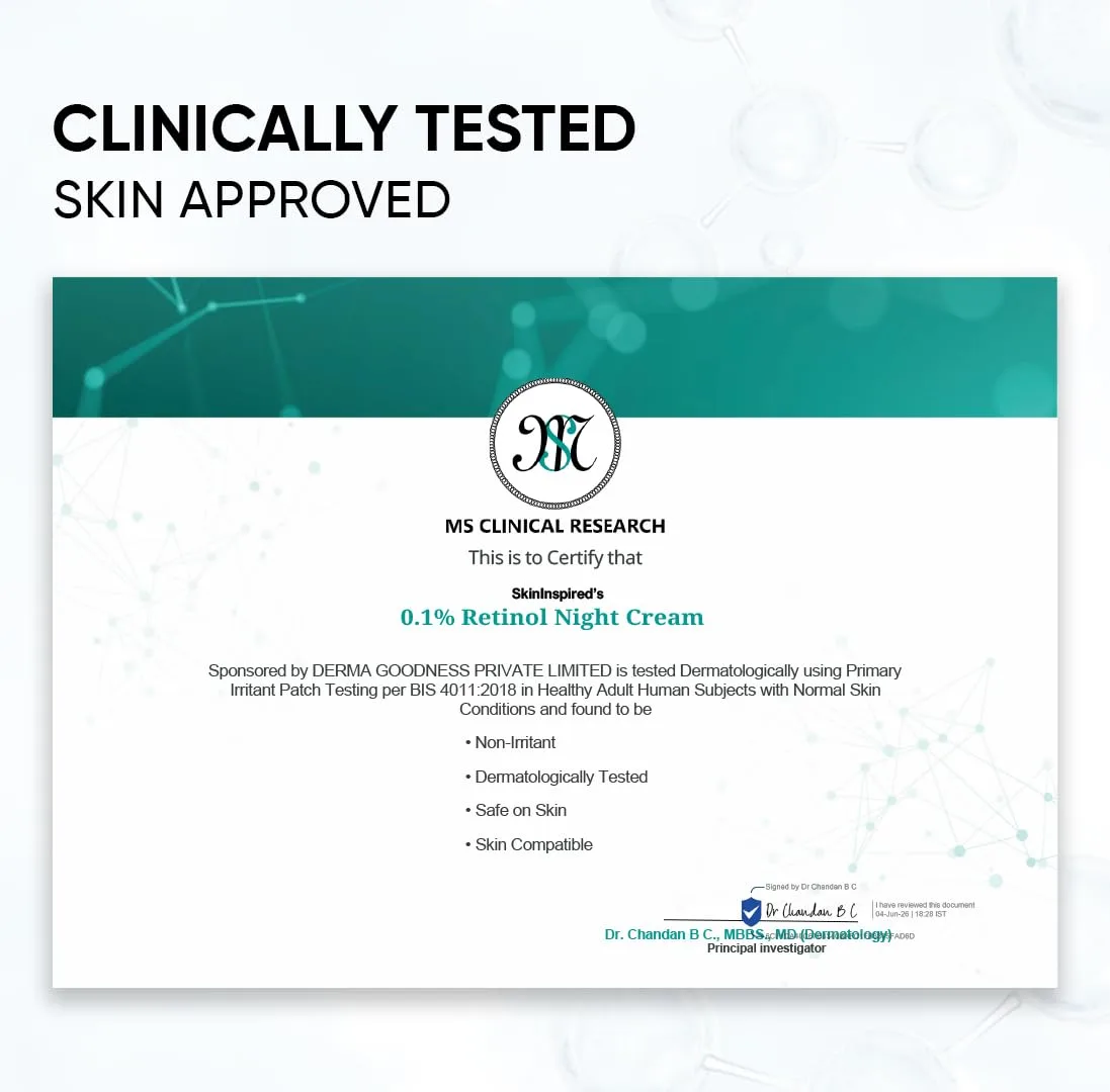 In-Depth Review: best anti aging cream - SkinInspired Retinol Night Cream For Wrinkles & Anti-Aging | 0.1% Retinol Which Is Encapsulated | Lightw 7 SkinInspired Retinol Night Cream - view 6
