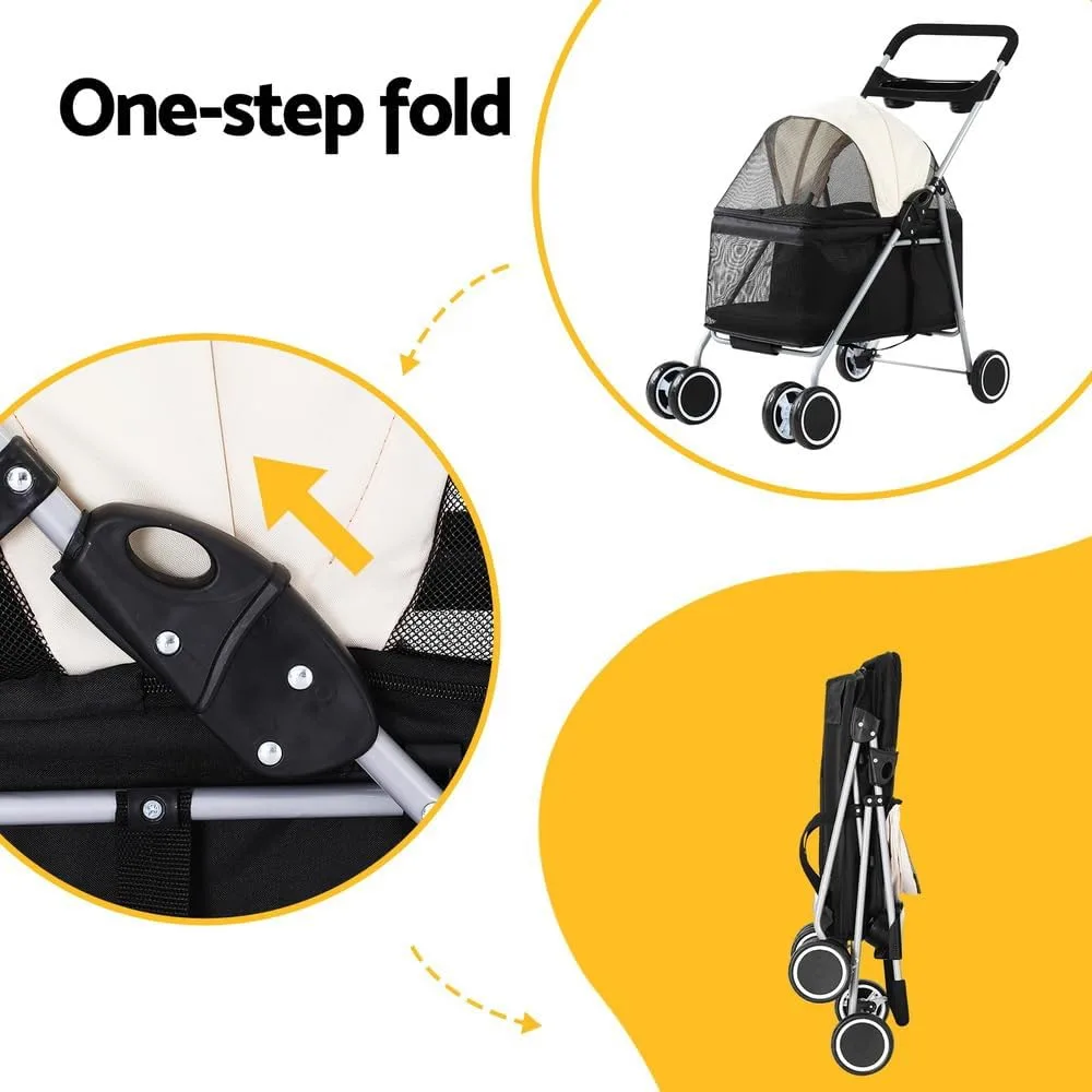 Cature 4-Wheel Pet Strolle - view 4