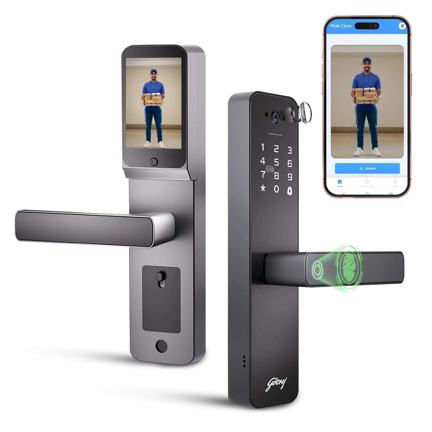 In-Depth Review: best door lock digital - Godrej Smart Lock | Neo Pro View Digital Lock for Wooden Doors with Camera, View Screen, Wi-fi | Mobile App 2 Godrej Smart Lock | Neo Pro View Digital Lock for Wooden Doors with Camera, View Screen, Wi-fi | Mobile App | Built-in Doorbell I 7 in 1 Access I 3 Yr Warranty | | best door lock digital