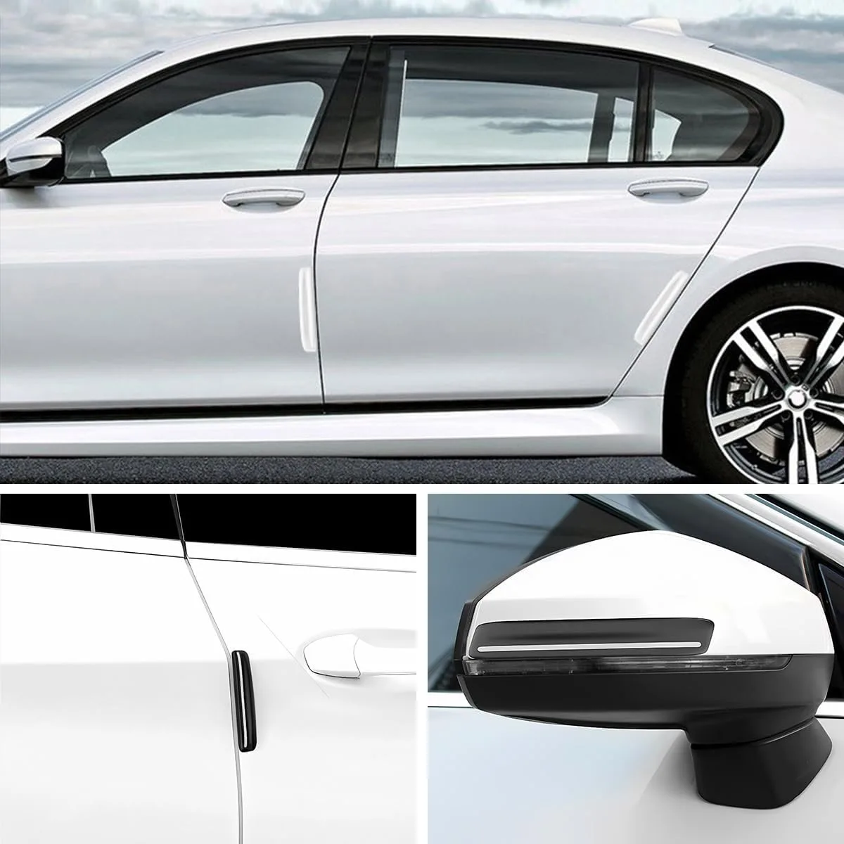 In-Depth Review: best car door guard - QUALIFT Car Door Edge Guard – Soft Silicone Durable, Shock-Absorbent Accessories for 4-Wheeler Exterior, 4 QUALIFT Car Door Edge Guard - view 3