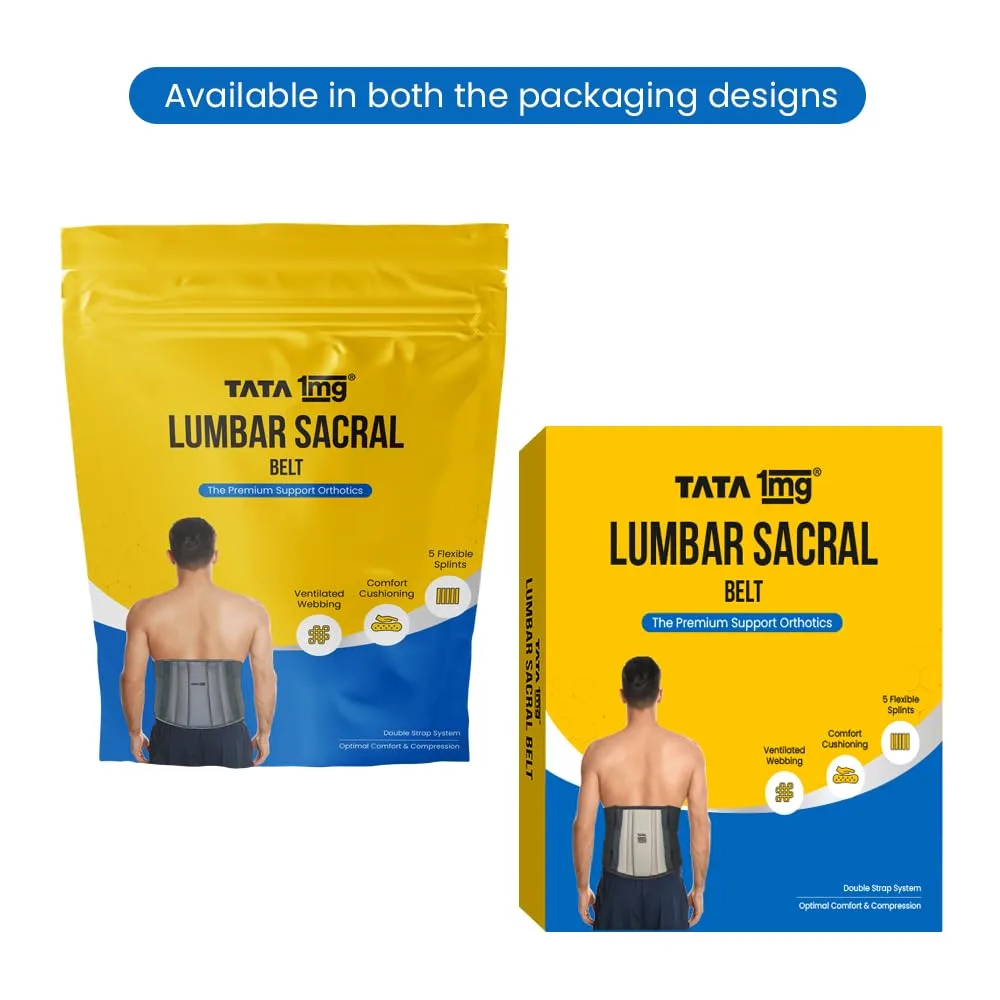 best bike back support belt - TATA 1MG Lumbar Sacral Belt Fo 9 TATA 1MG Lumbar Sacral B - view 9