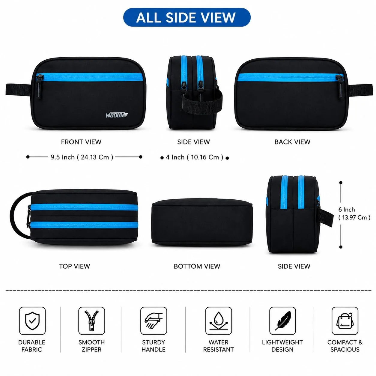 Wooum Travel Toiletry Pou - view 2