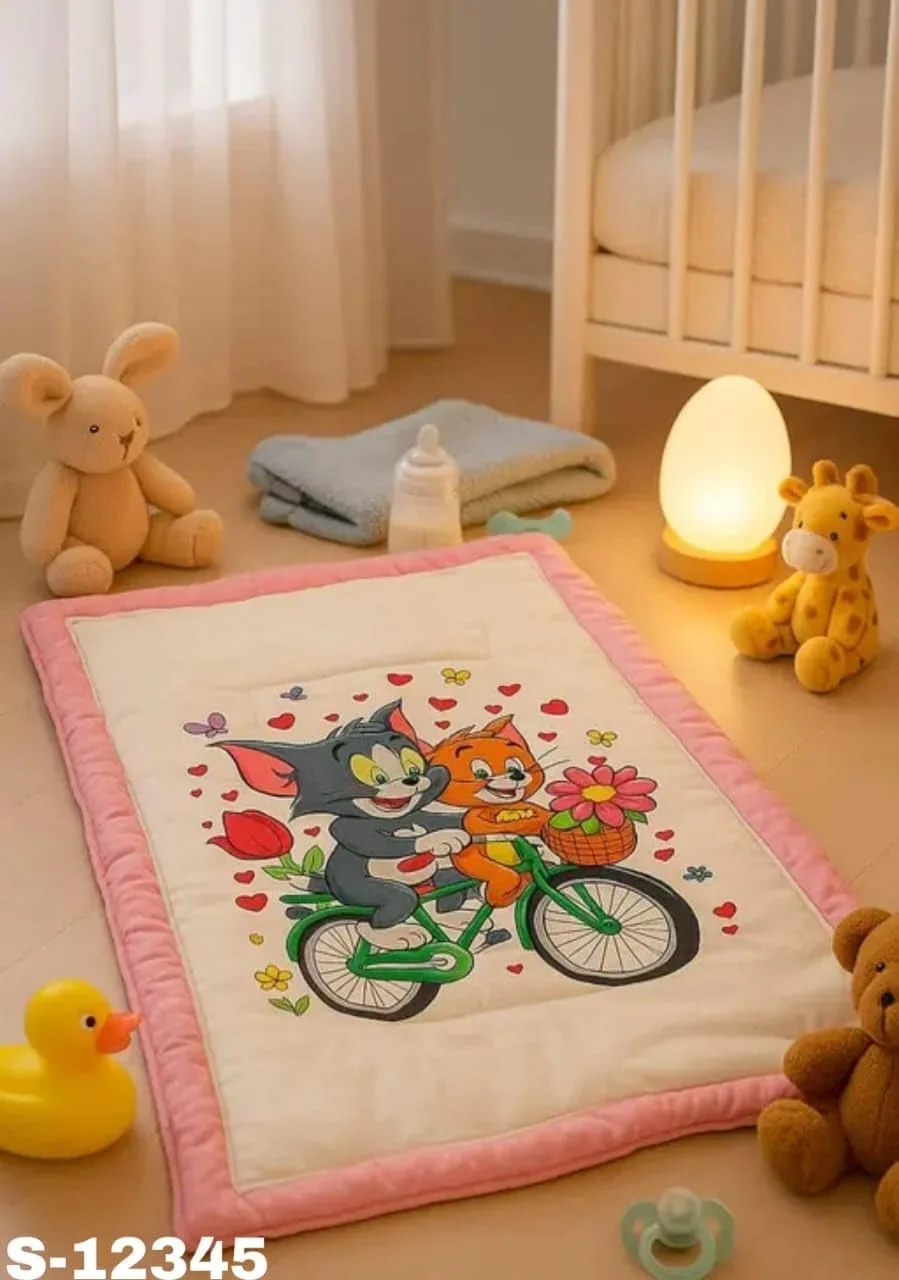 In-Depth Review: best baby cot mattress - New Born Baby Godadi Combo Set Soft Cotton godi| Godari | Baby Bed | Crib Sheet | Cartoon Mat Baby Godadi | 3 New Born Baby Godadi Co - view 2