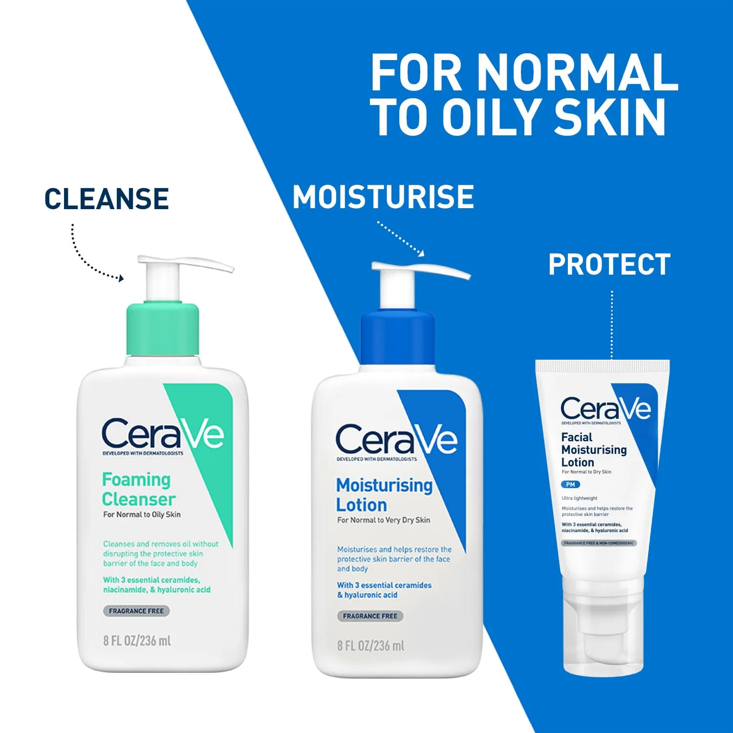 In-Depth Review: best face wash men - CeraVe Foaming Cleanser For Normal To Oily Skin (88ml) – Dermatologist-Developed Facewash | Non-Comedogeni 10 best face wash men view 8