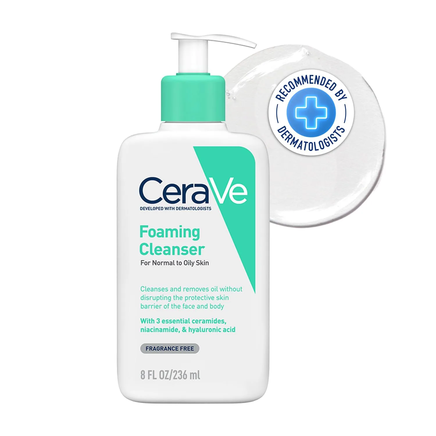 In-Depth Review: best face wash men - CeraVe Foaming Cleanser For Normal To Oily Skin (88ml) – Dermatologist-Developed Facewash | Non-Comedogeni 1 best face wash men