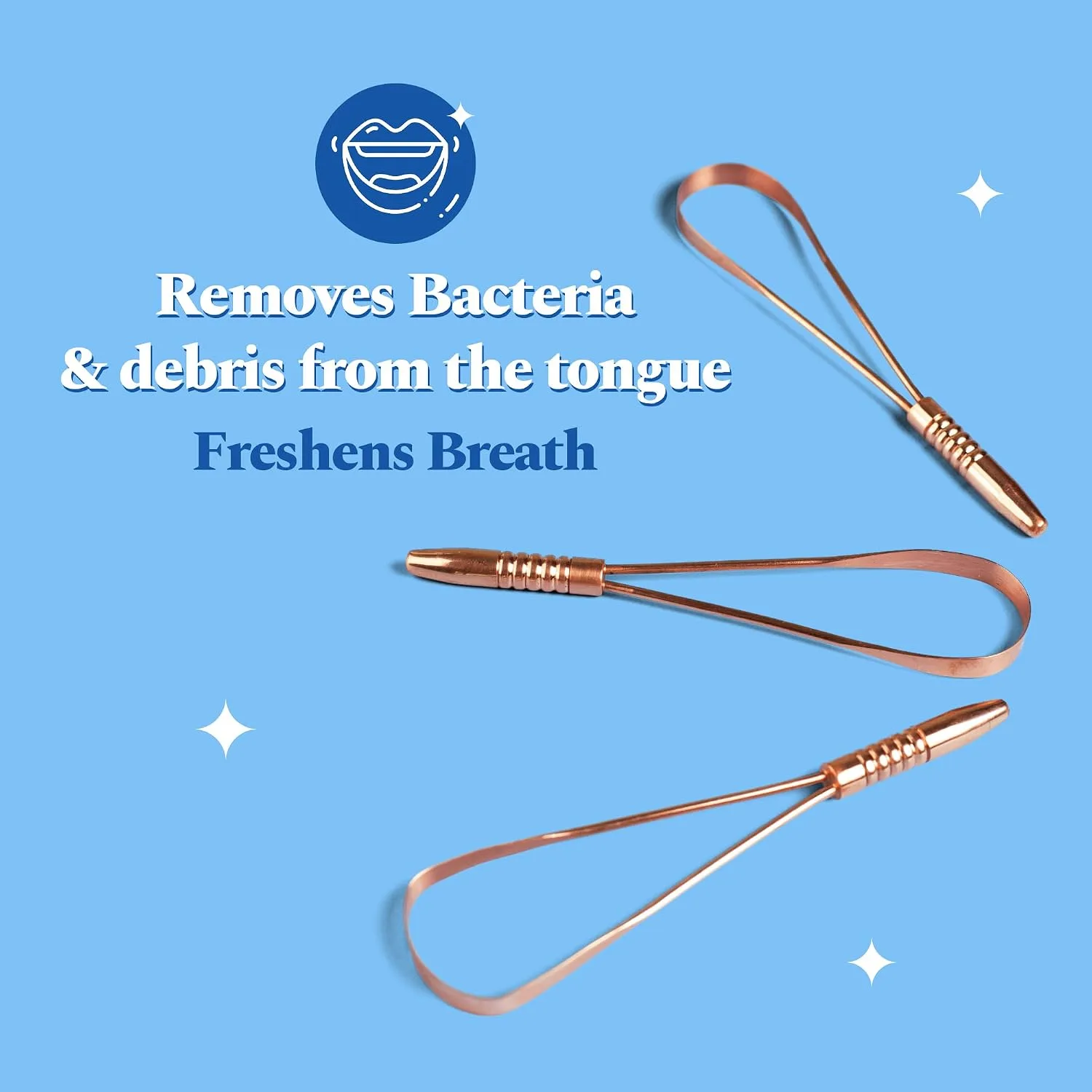 In-Depth Review: best tongue cleaner - Perfora Copper Tongue Cleaner for Men and Women | For Fresh Breath & Bacteria Removal | Improved Taste Sen 5 Perfora Copper Tongue Clean - view 4