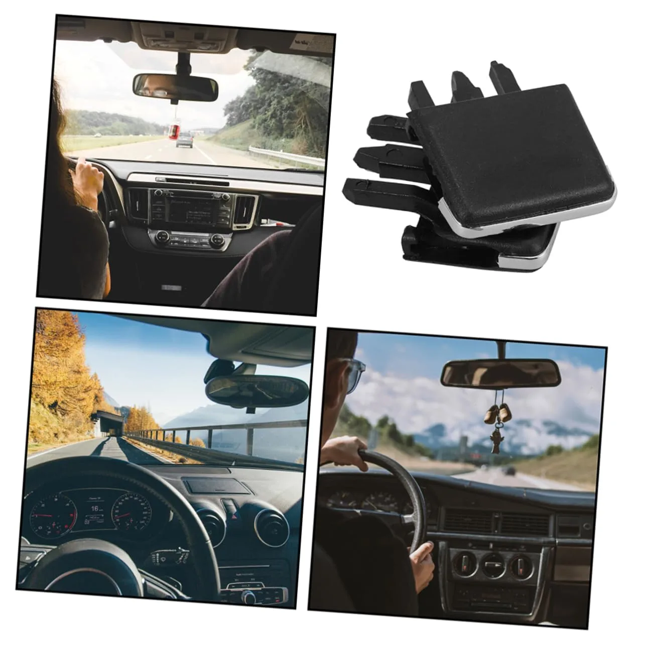 In-Depth Review: best car ac vent clip - 4 Pcs Car Air Vent Clip Slider, Universal AC Vent Adjuster, ABS Airflow Control Clips, Anti-Scratch No Tools 8 4 Pcs Car Air Vent Cl - view 7
