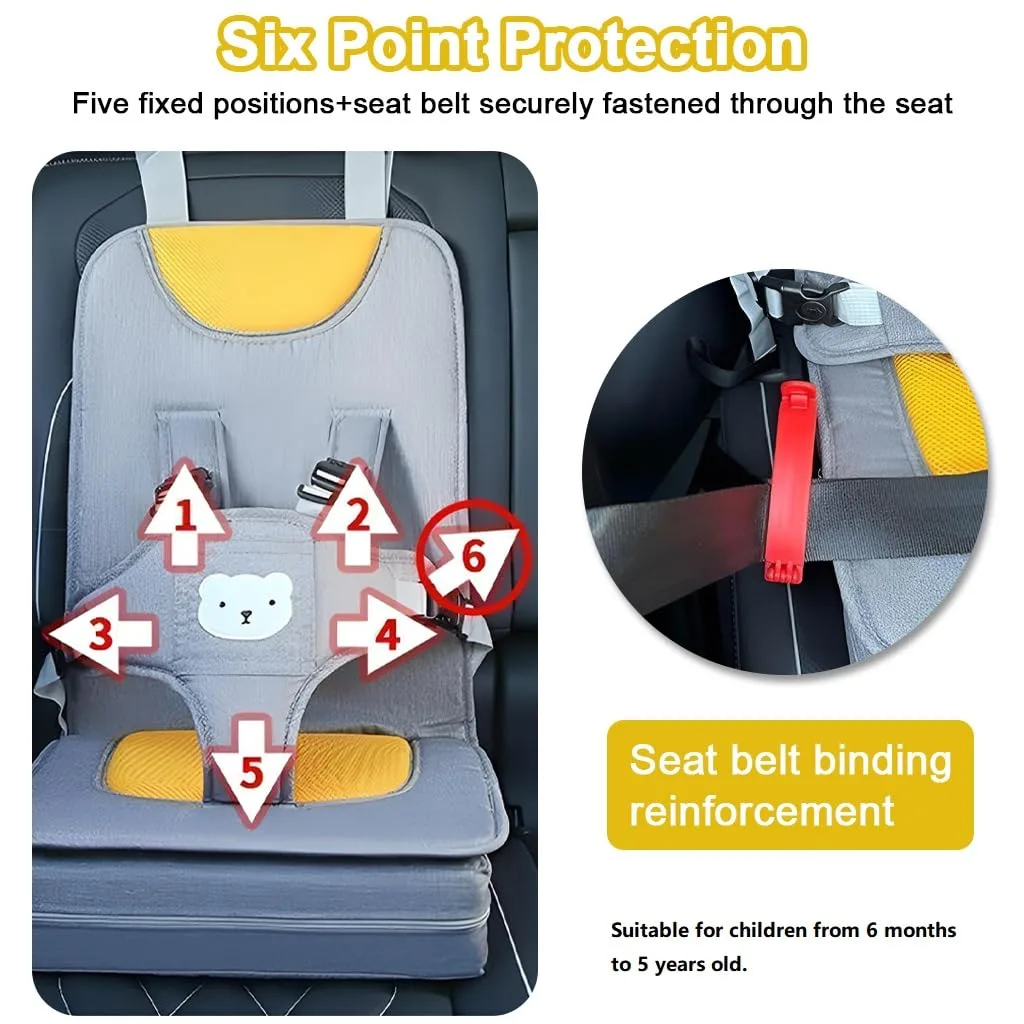 In-Depth Review: best baby car seat india - STHIRA® Toddler Car Seat Booster 6M-5Y Harness Breathable Foldable | | best baby car seat india 3 STHIRA® Toddler Car Seat Bo - view 2