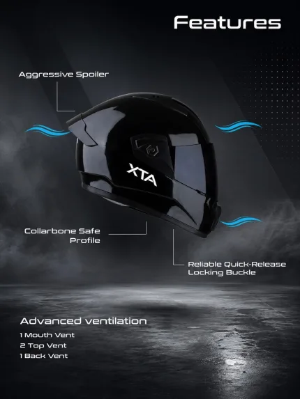 DELETION Full Face Bike Helm - view 2