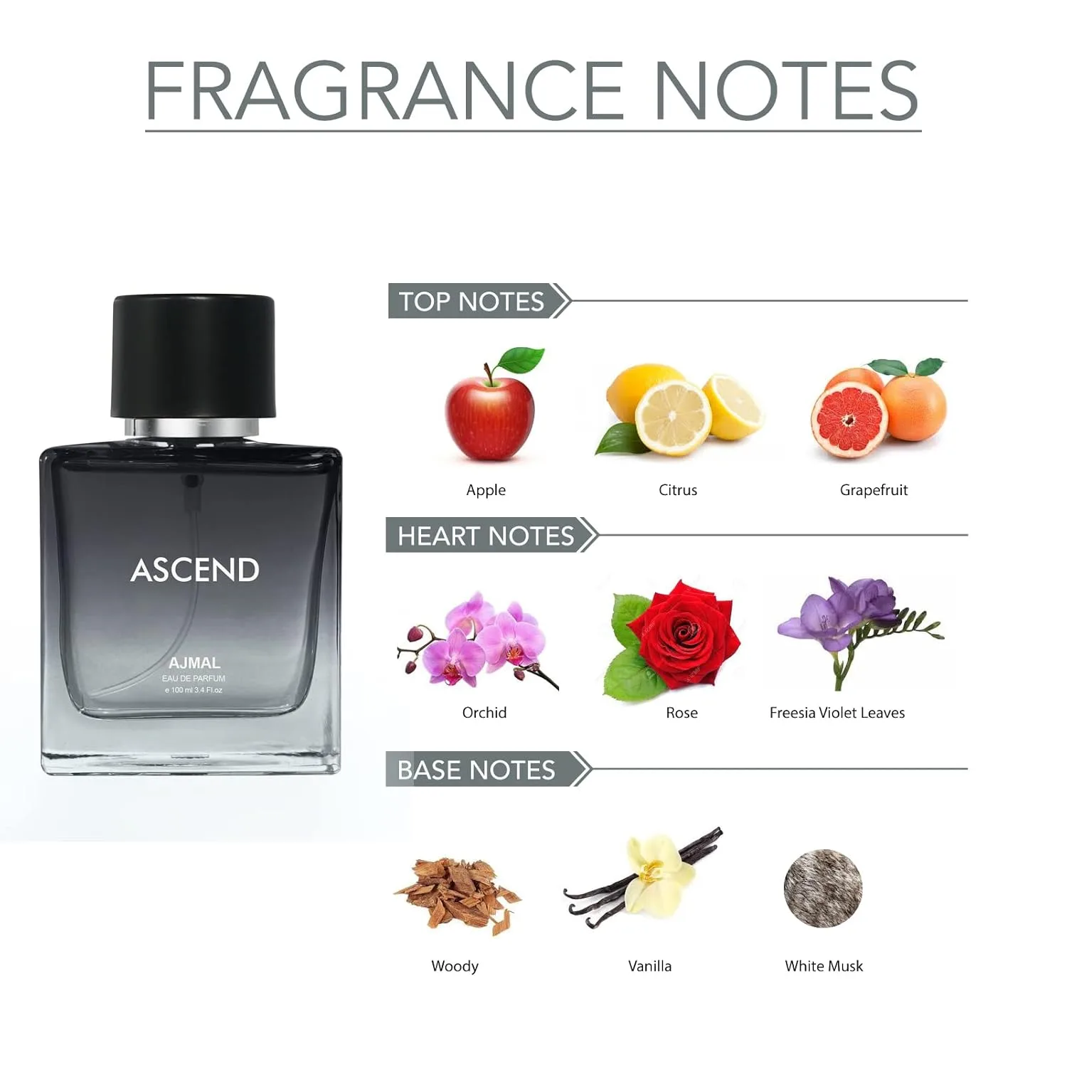 In-Depth Review: best perfume for women india - Ajmal Ascend Perfume for Men & Women | 100ml Unisex Eau De Parfum | Perfume for Men & Women 6 Ajmal Ascend Perfume for - view 5