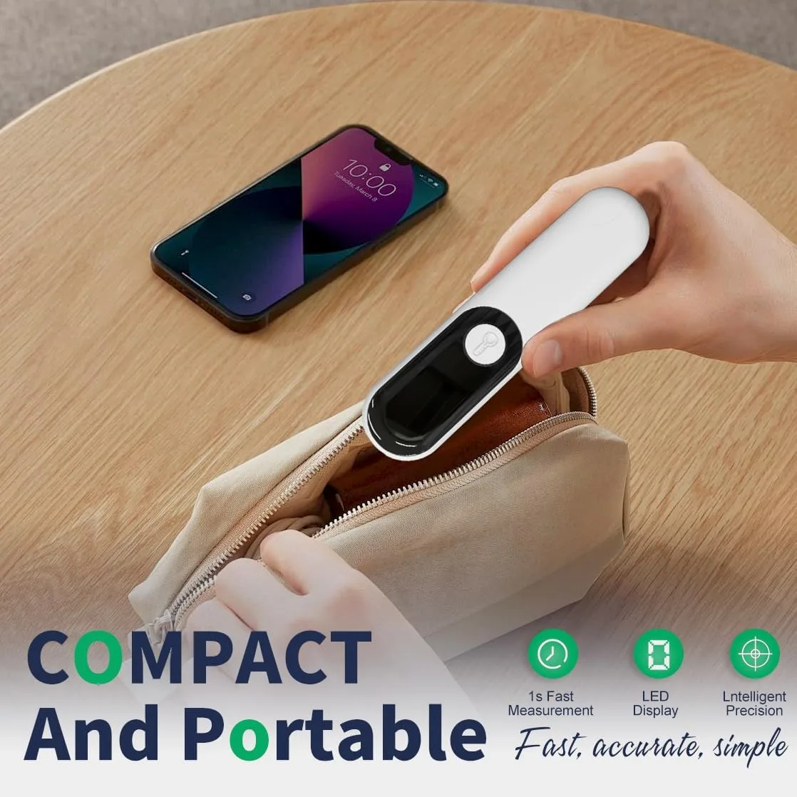 In-Depth Review: best baby thermometer digital - Non-Contact Forehead Thermometer for Adults and Kids, Digital Touchless with Fast Reading Touchles 5 Non-Contact Forehead Thermomete - view 4