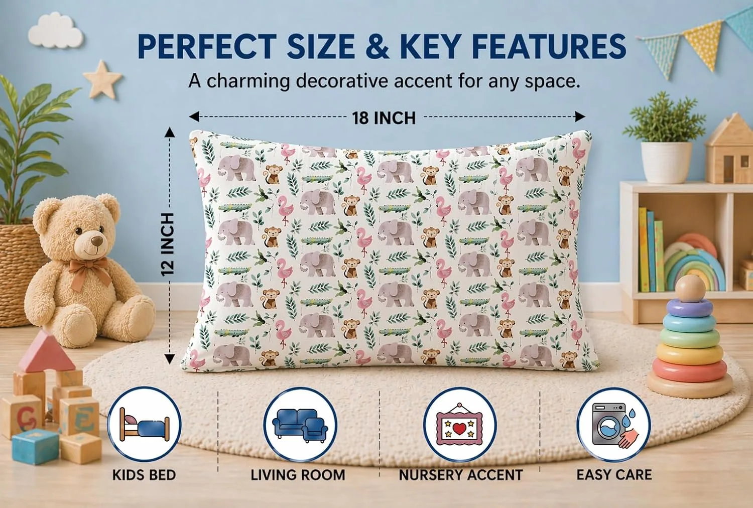 Kids Pillow Pack of 2, 1 - view 4