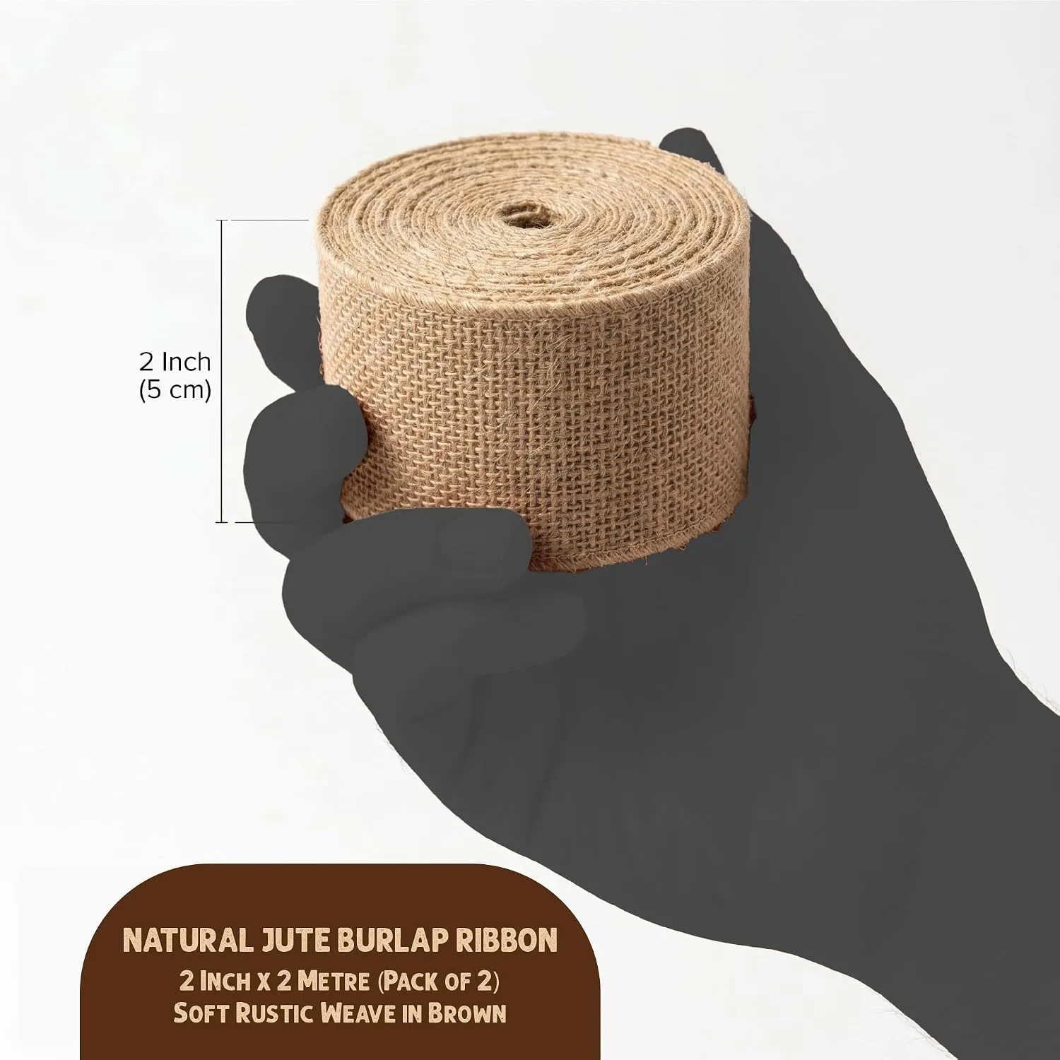 Lakeer Natural Jute Burlap - view 2
