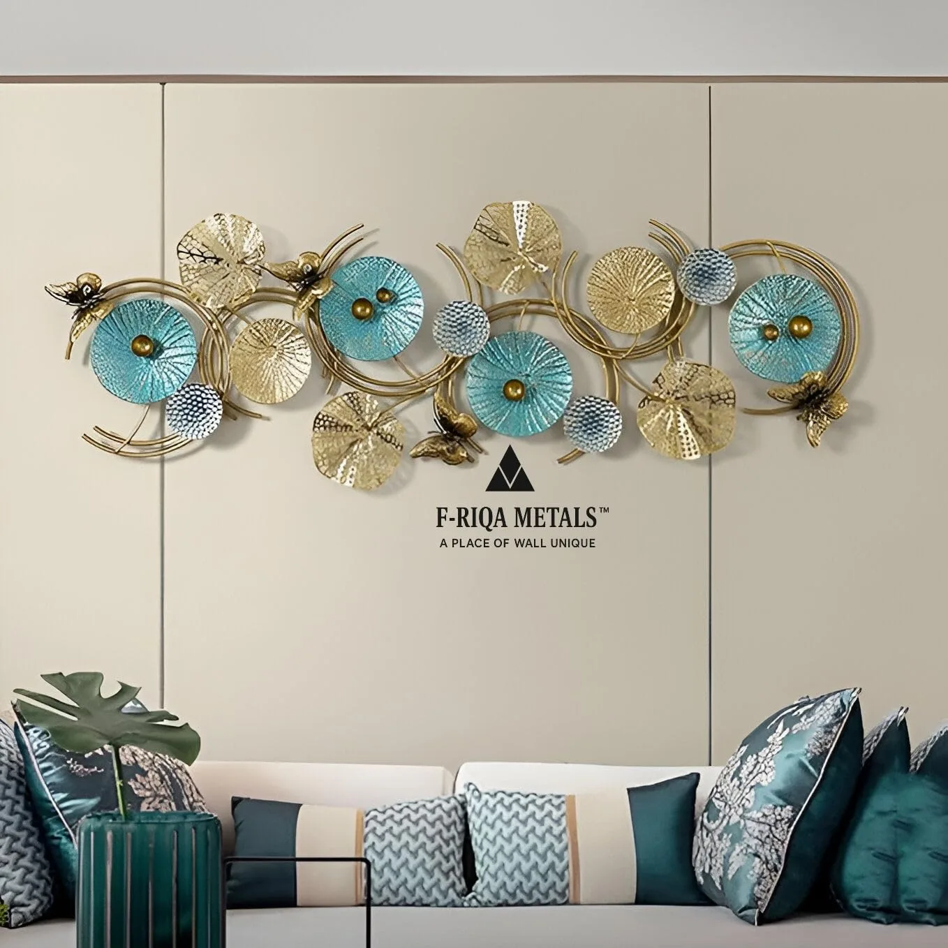 F-RIQA METAL Metal Wall Ar - view 2