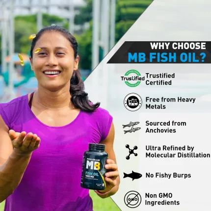 MuscleBlaze Omega 3 Fish Oil, 9 - view 2