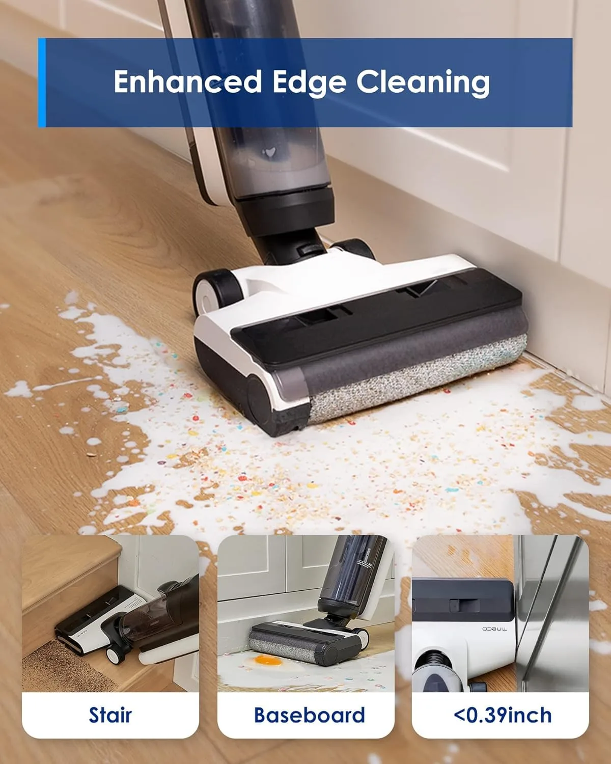 In-Depth Review: best wet dry vacuum - Tineco S5 Combo Cordless Wet & Dry Vacuum Cleaner, Converts to Handvac, Lightweight & Self-Propelled, 3 Tineco S5 Combo Cordless W - view 2