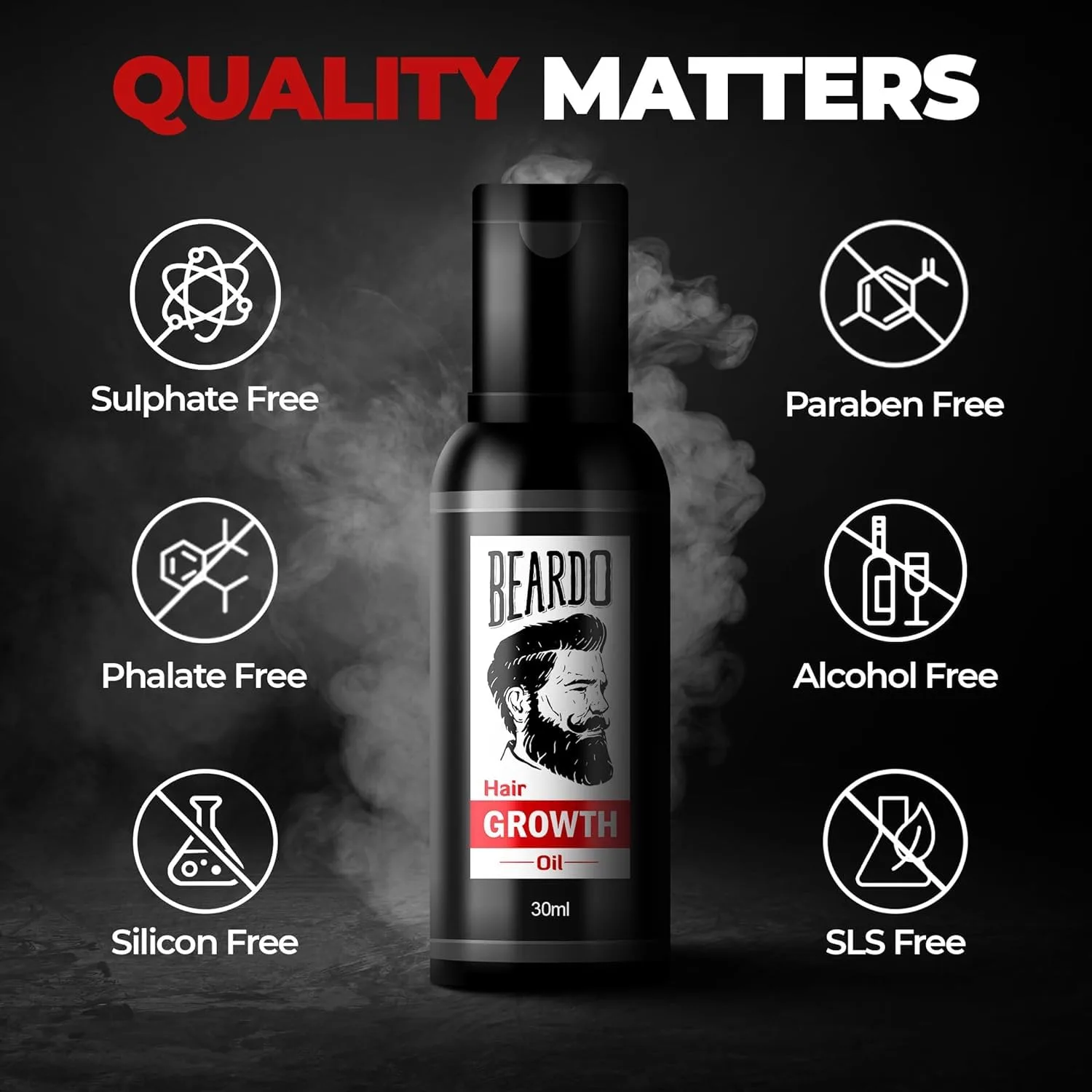 In-Depth Review: best beard oil india - Beardo Beard & Hair Growth Oil, 30ml | Natural Hair Oil for Thicker & Longer Beard | Uneven, Patchy 6 best beard oil india view 4