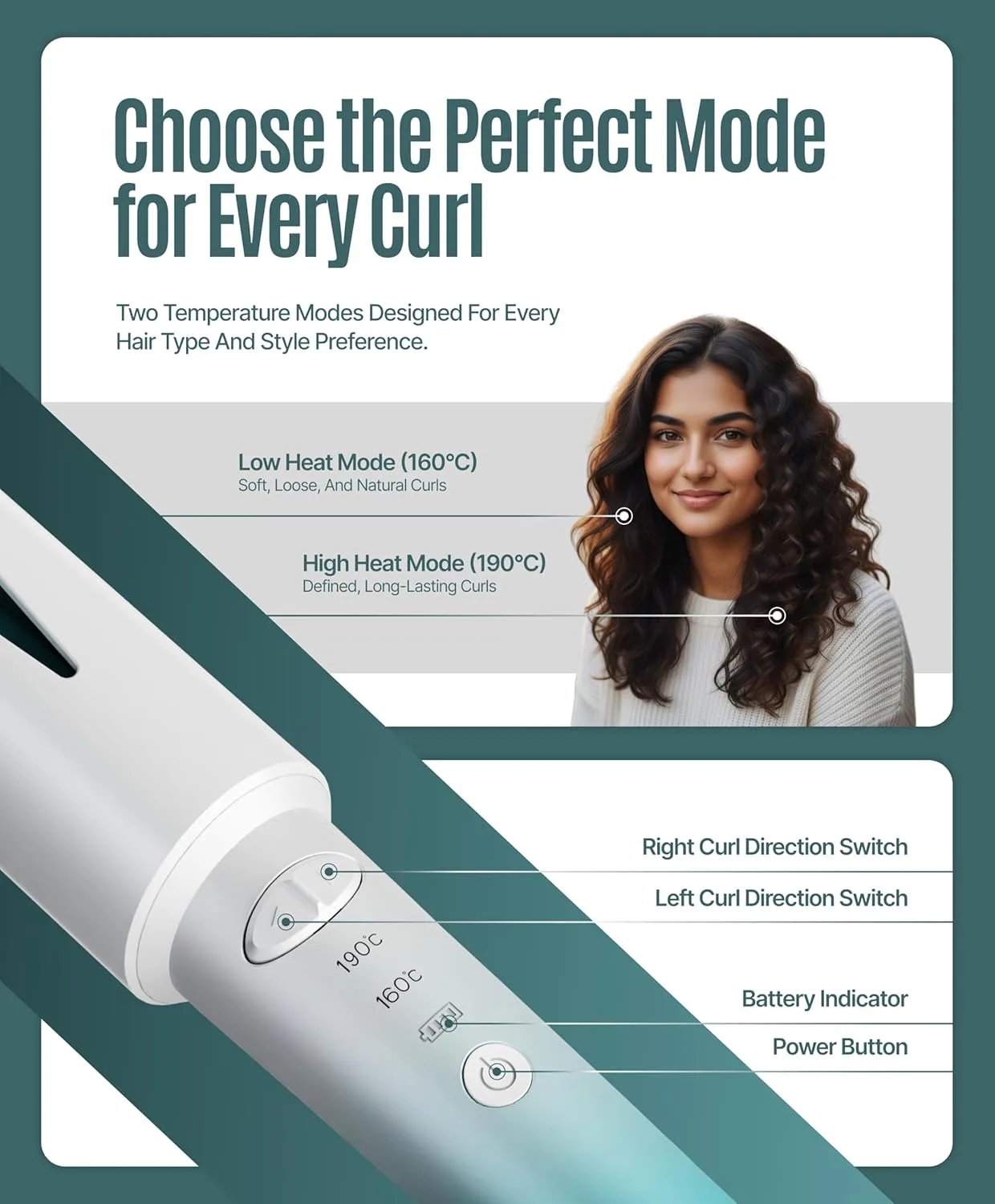 best hair curler women - Ownair Automatic Hair Curler Machin 5 Ownair Automatic Hair Curl - view 5