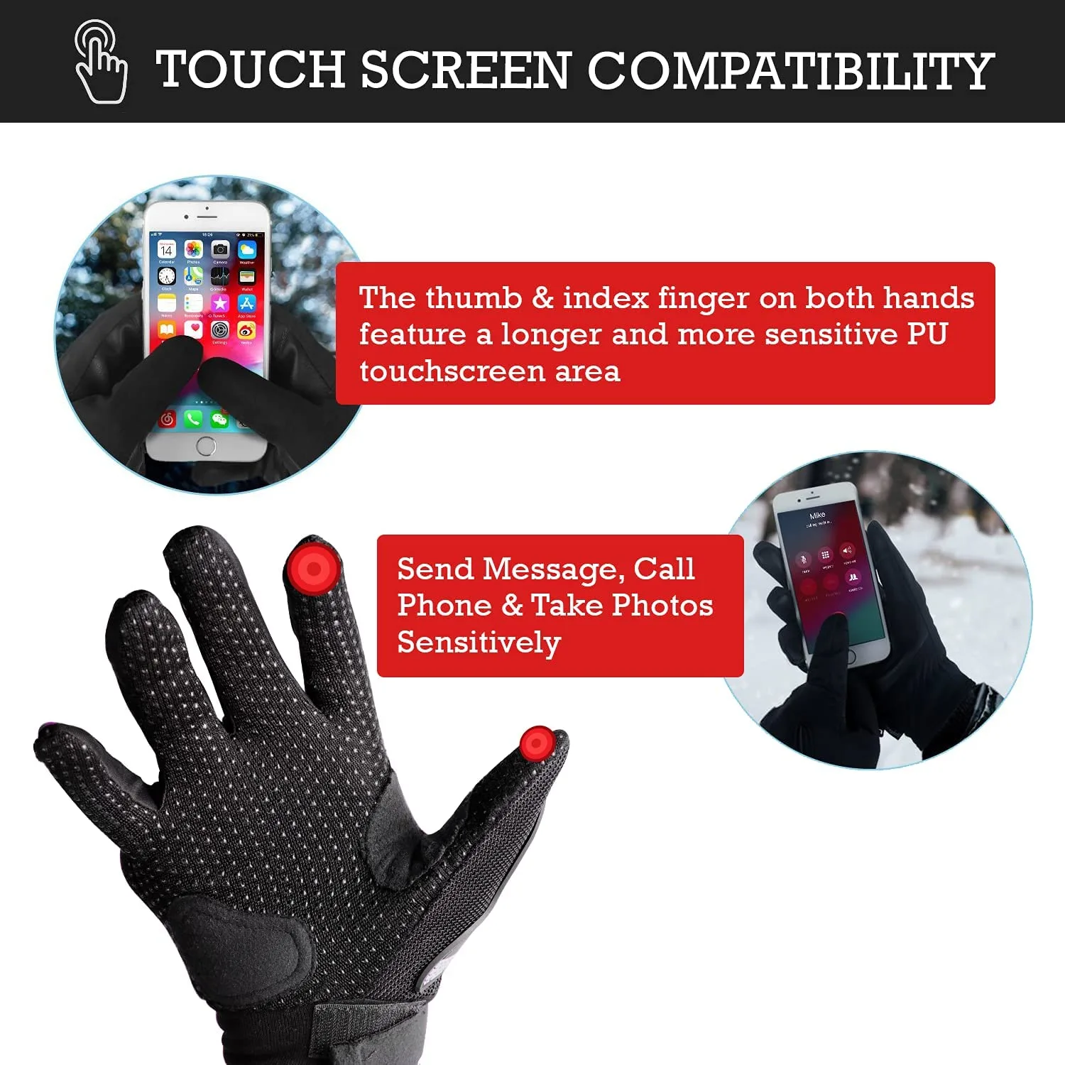 In-Depth Review: best bike gloves riding - Steelbird Full Finger Bike Riding Gloves with Touch Screen Sensitivity at Thumb and Index Finger, Protectiv 5 best bike gloves riding view 3
