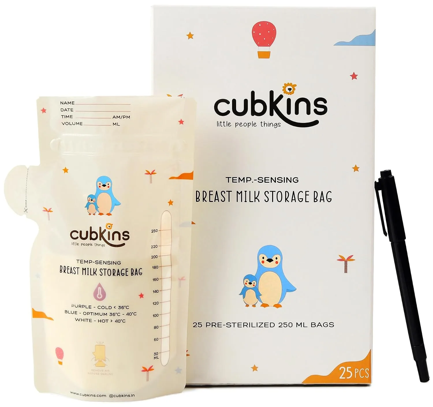 best baby milk storage bag