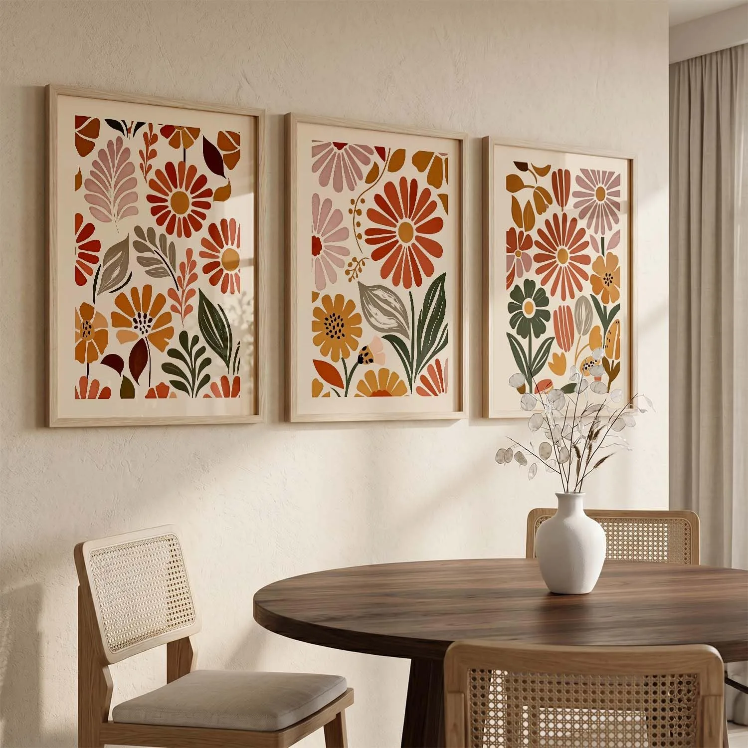 best wall tapestry - kotart Boho Painting Wall Art Home Deco 7 kotart Boho Painting Wall - view 7