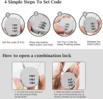 3 Digit Travel Luggag - view 5