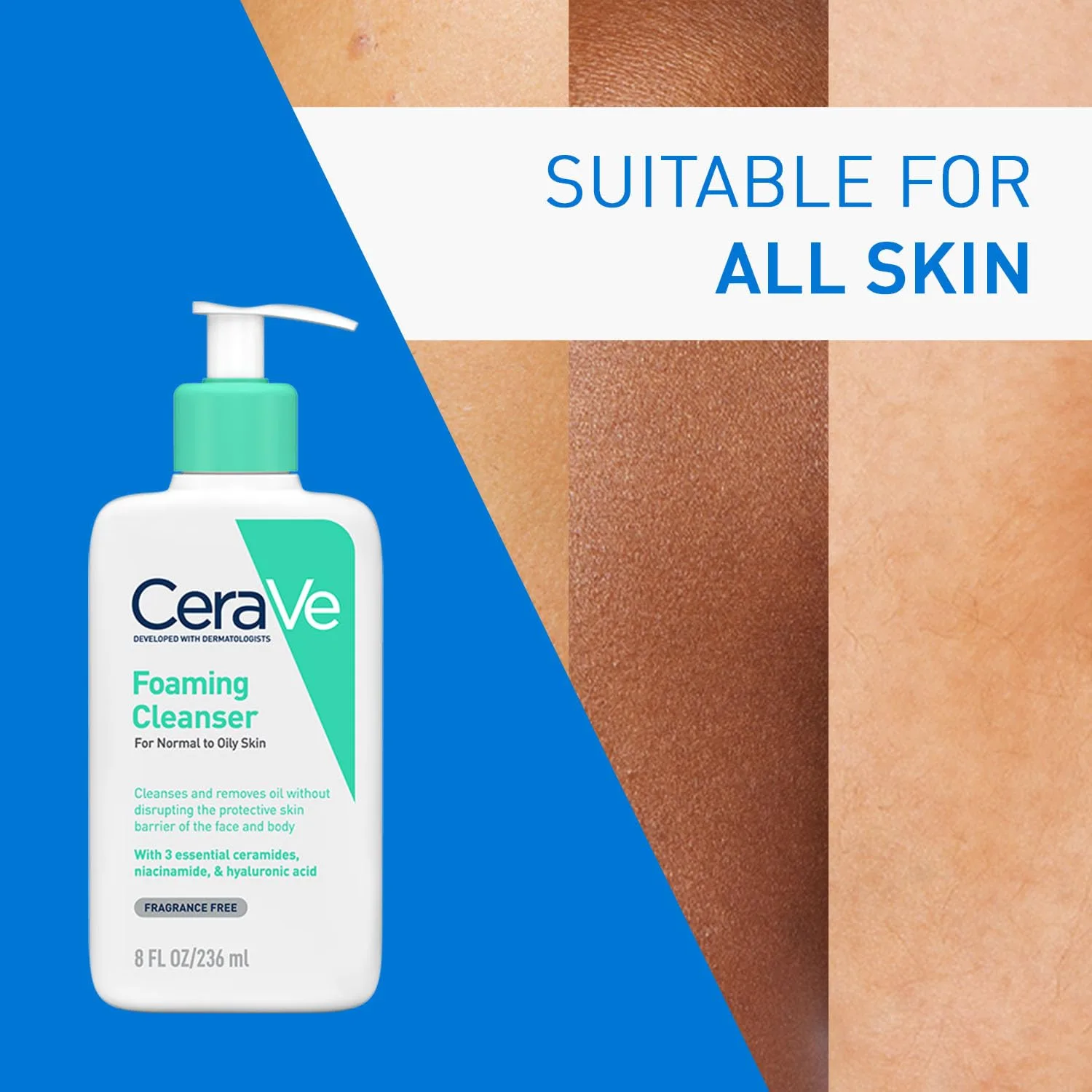 In-Depth Review: best face wash men - CeraVe Foaming Cleanser For Normal To Oily Skin (88ml) – Dermatologist-Developed Facewash | Non-Comedogeni 11 best face wash men view 9