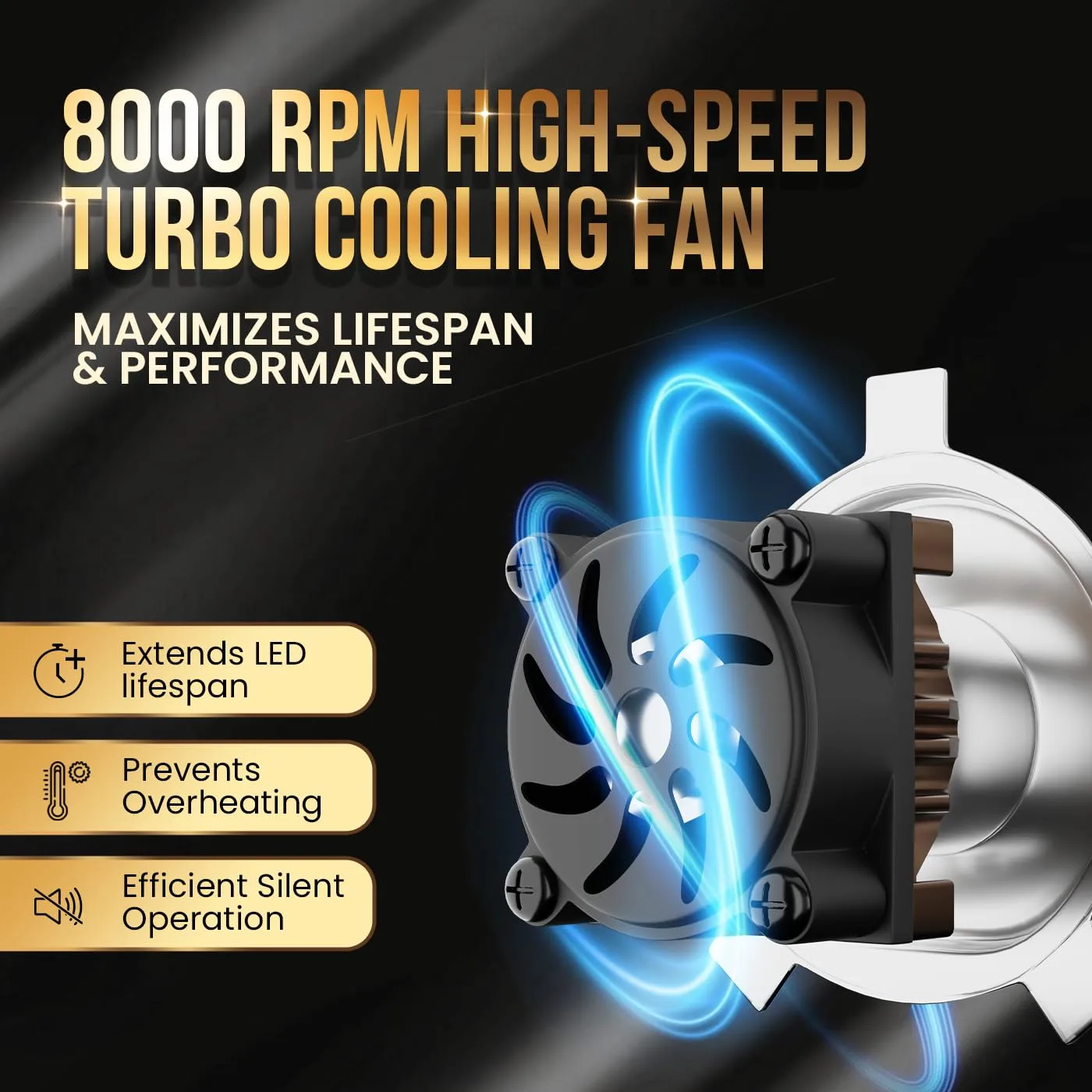 best bike led headlight view 5