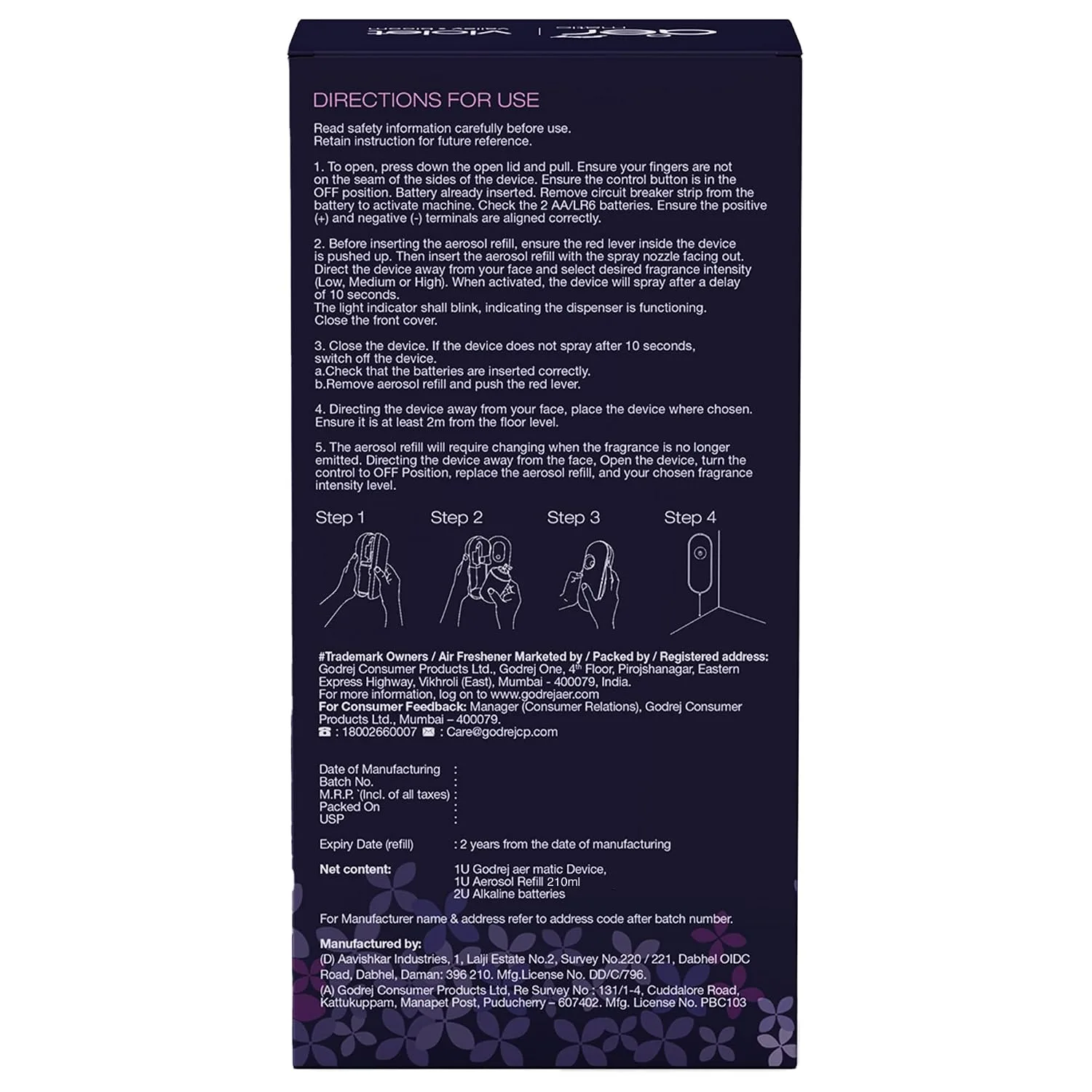 In-Depth Review: best room freshener spray - Godrej aer Matic Kit (Machine + 1 Refill) – Automatic Room Fresheners with Flexi Control Spray | La 9 Godrej aer Matic Kit (Mach - view 8