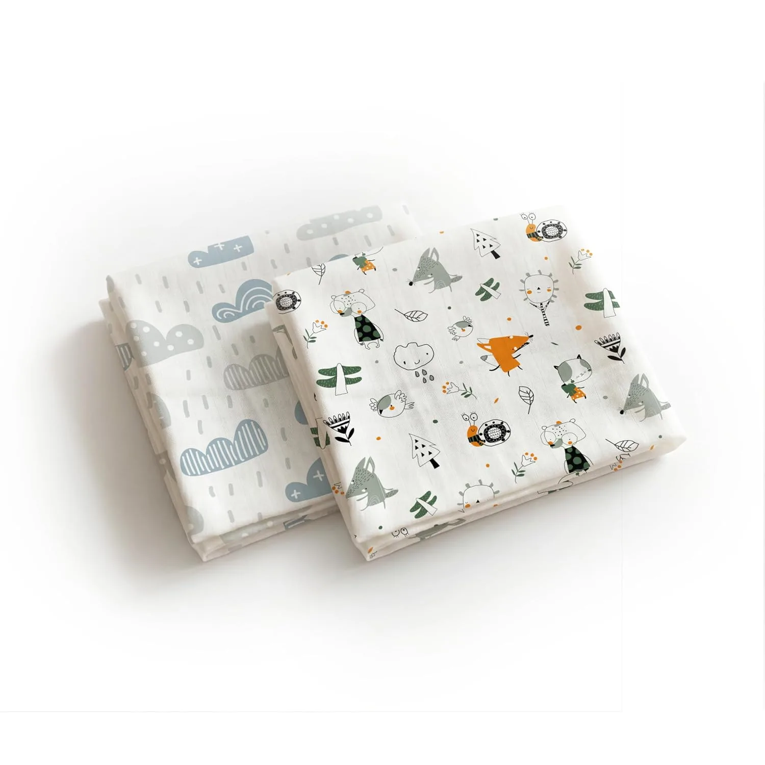 100% Cotton Muslin Swadd - view 2